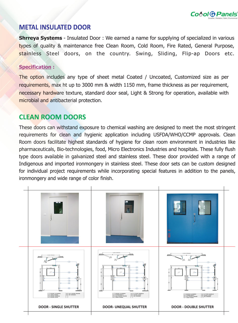 Metal Doors :: Shrreya Systems